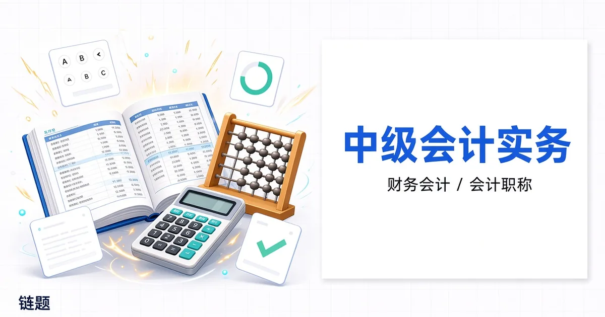 中级会计实务题库封面