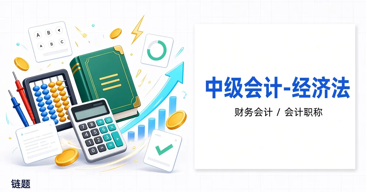 中级会计-经济法题库封面