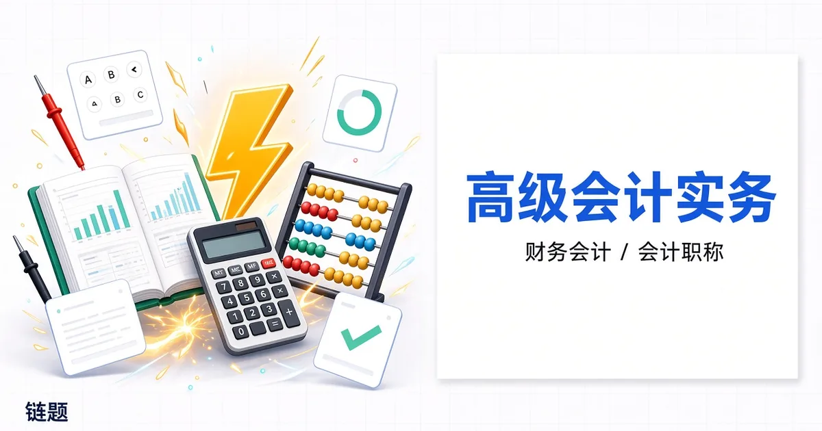 高级会计实务题库封面