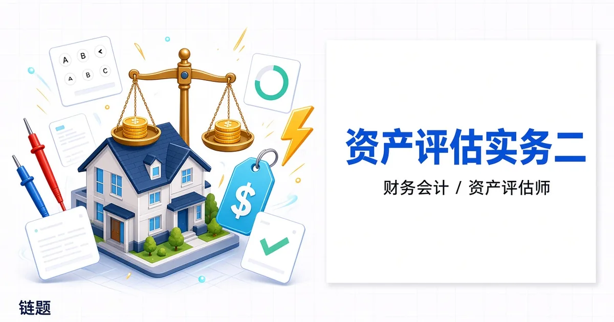资产评估实务二题库封面