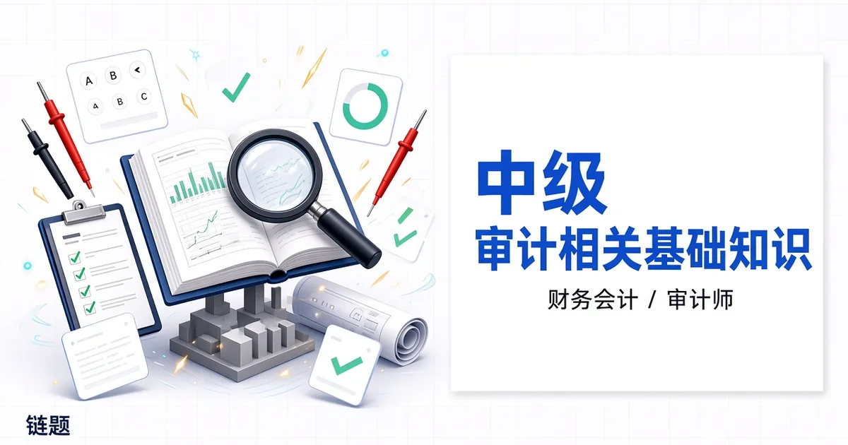 中级 审计相关基础知识题库封面