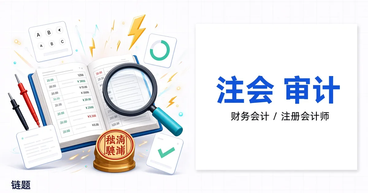 注会 审计题库封面