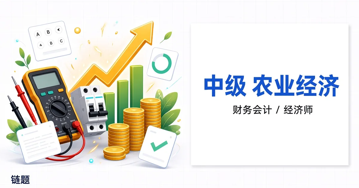 中级 农业经济题库封面