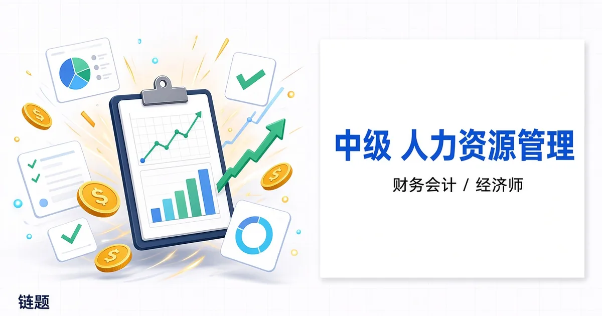 中级 人力资源管理题库封面
