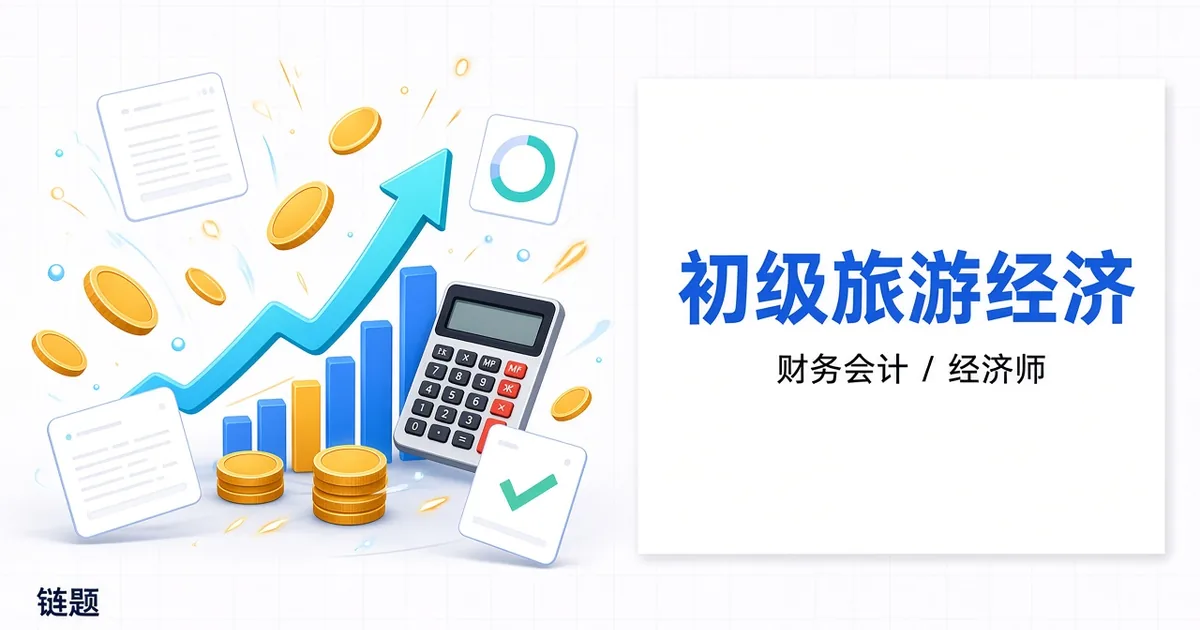 初级旅游经济题库封面