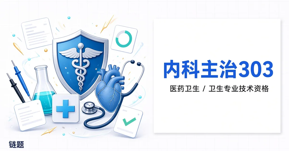内科主治303题库封面