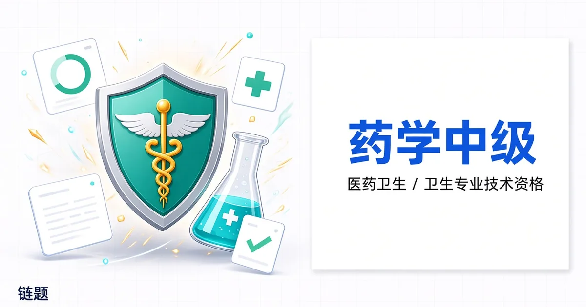 药学中级题库封面