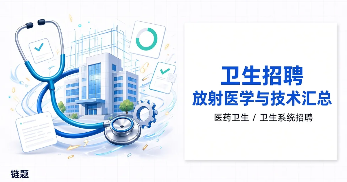卫生招聘 放射医学与技术汇总题库封面