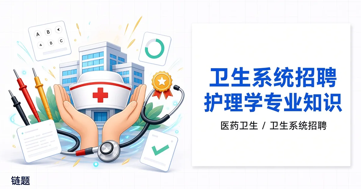 卫生系统招聘护理学专业知识题库封面