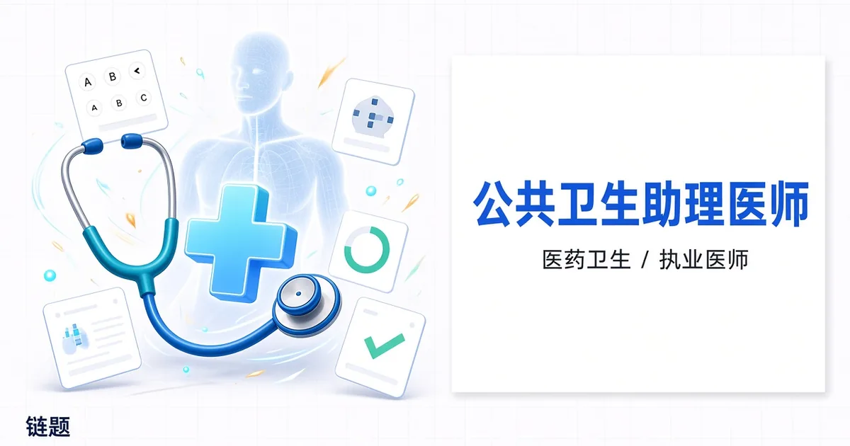 公共卫生助理医师题库封面
