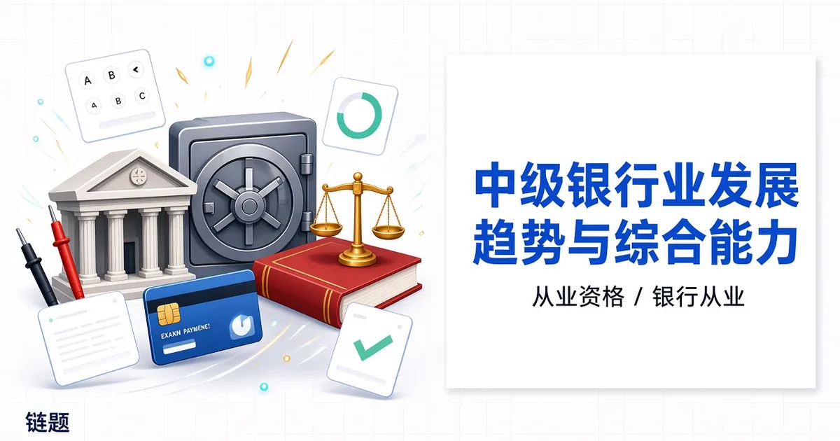 中级银行业法律法规与综合能力题库封面