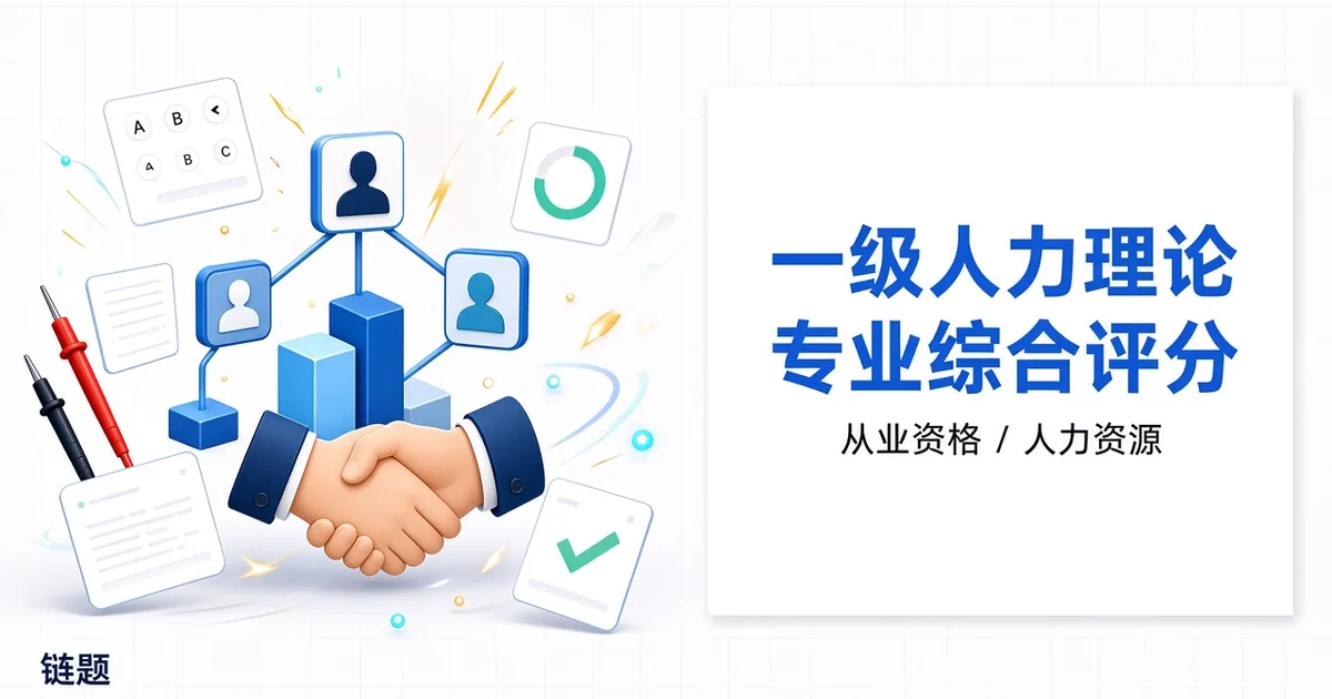 一级人力理论专业综合评审题库封面