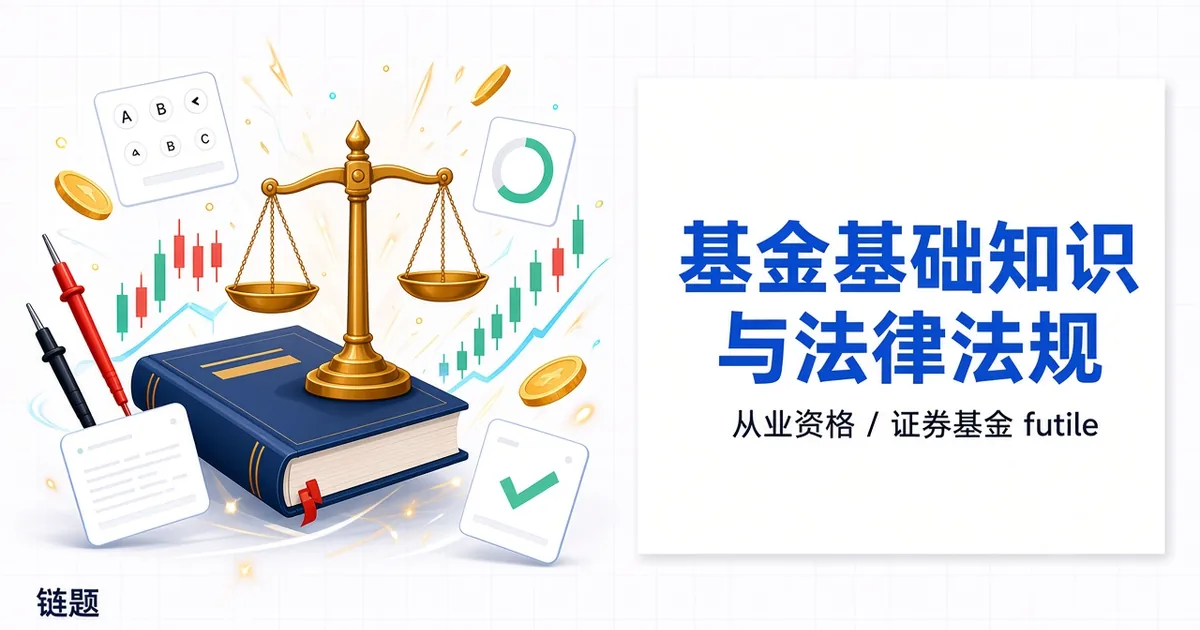 基金基础知识与法律法规题库封面