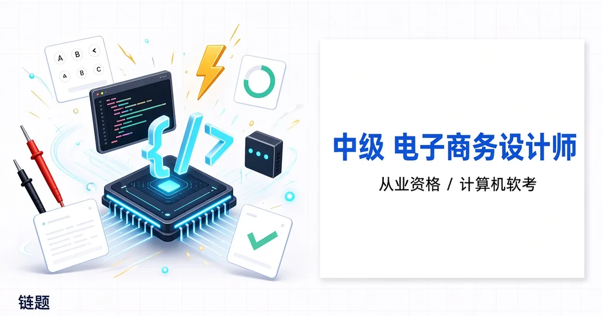中级 电子商务设计师题库封面
