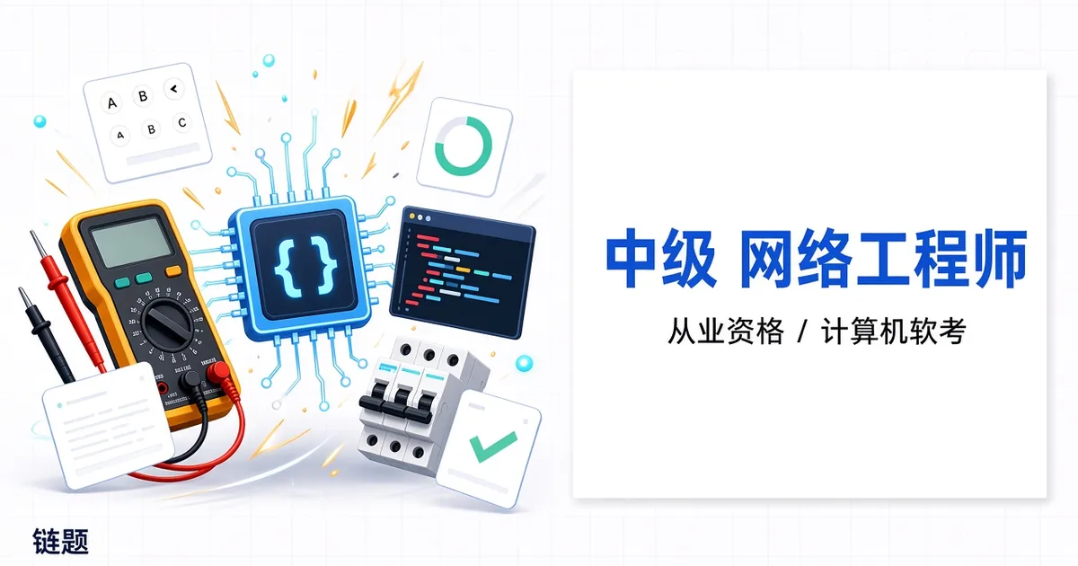 中级 网络工程师题库封面