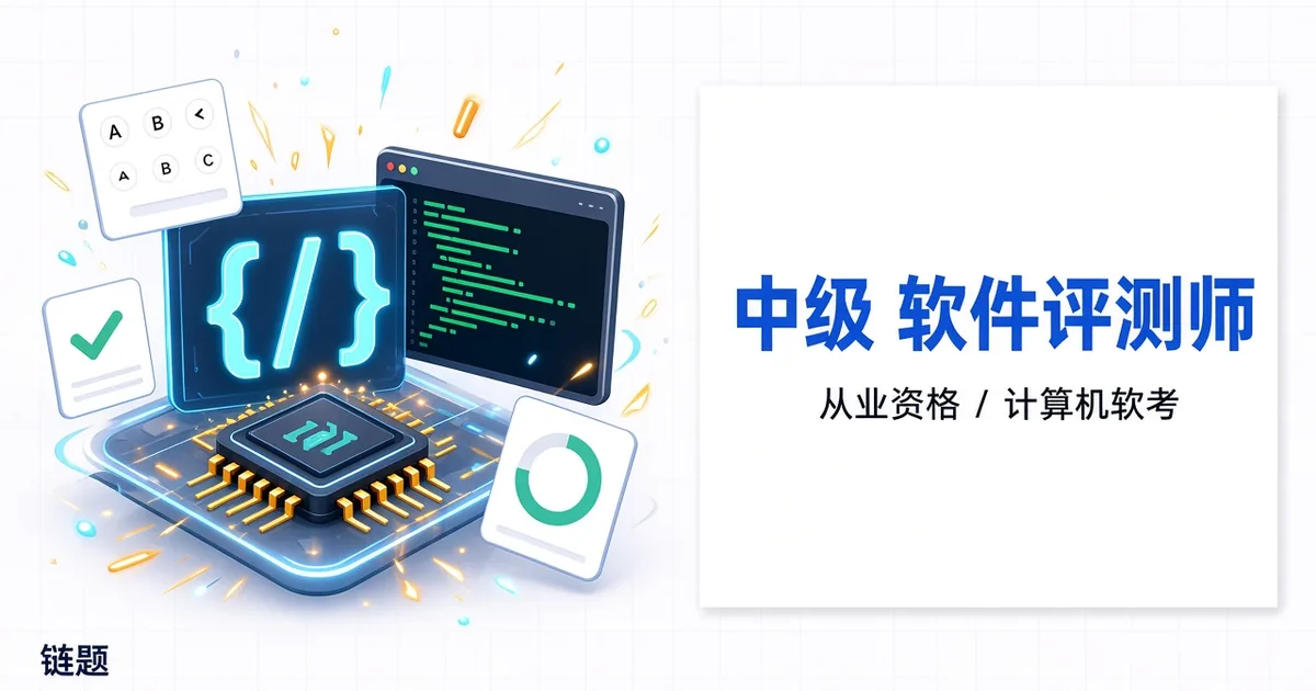 中级 软件评测师题库封面