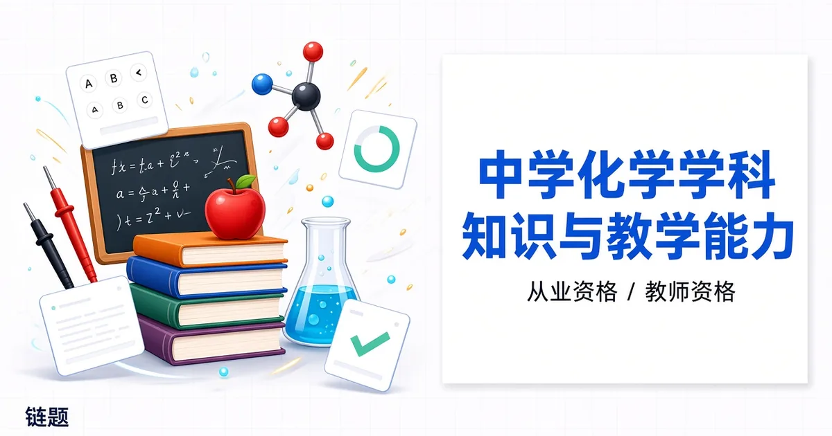 中学化学学科知识与教学能力题库封面