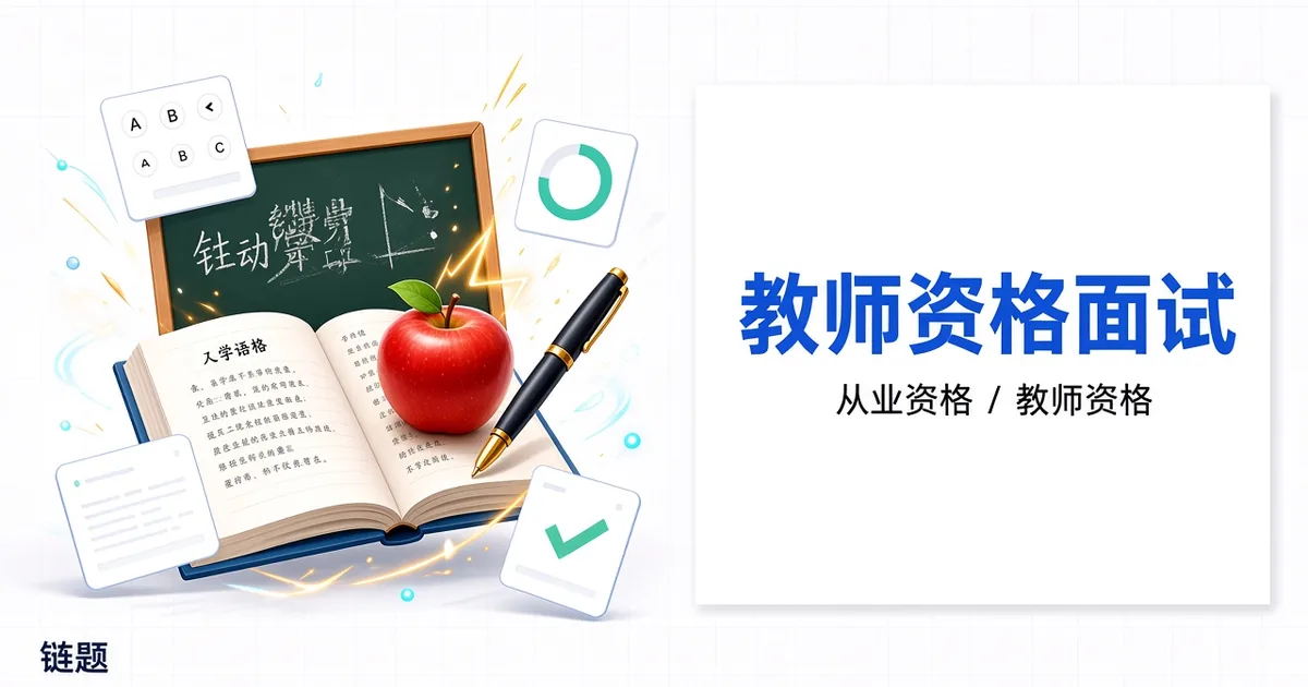教师资格面试 - 小学语文题库封面