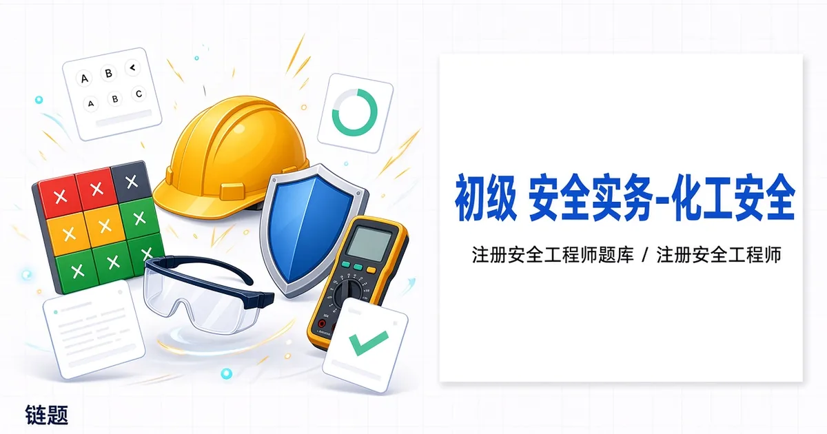初级 安全实务-化工安全题库封面