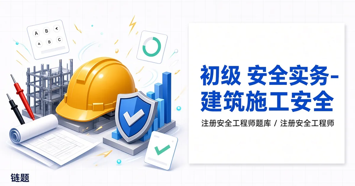 初级 安全实务-建筑施工安全题库封面