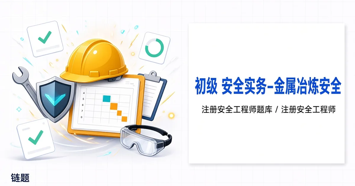 初级 安全实务-金属冶炼安全题库封面