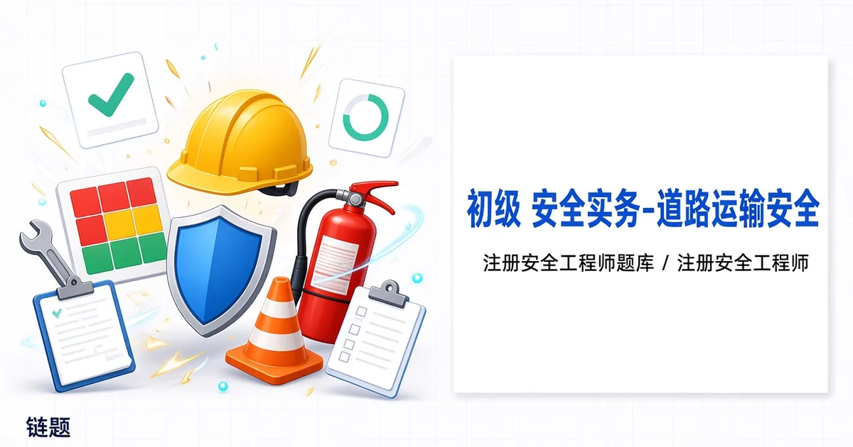 初级 安全实务-道路运输安全题库封面