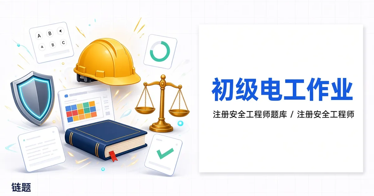 初级 安全生产法律法规题库封面