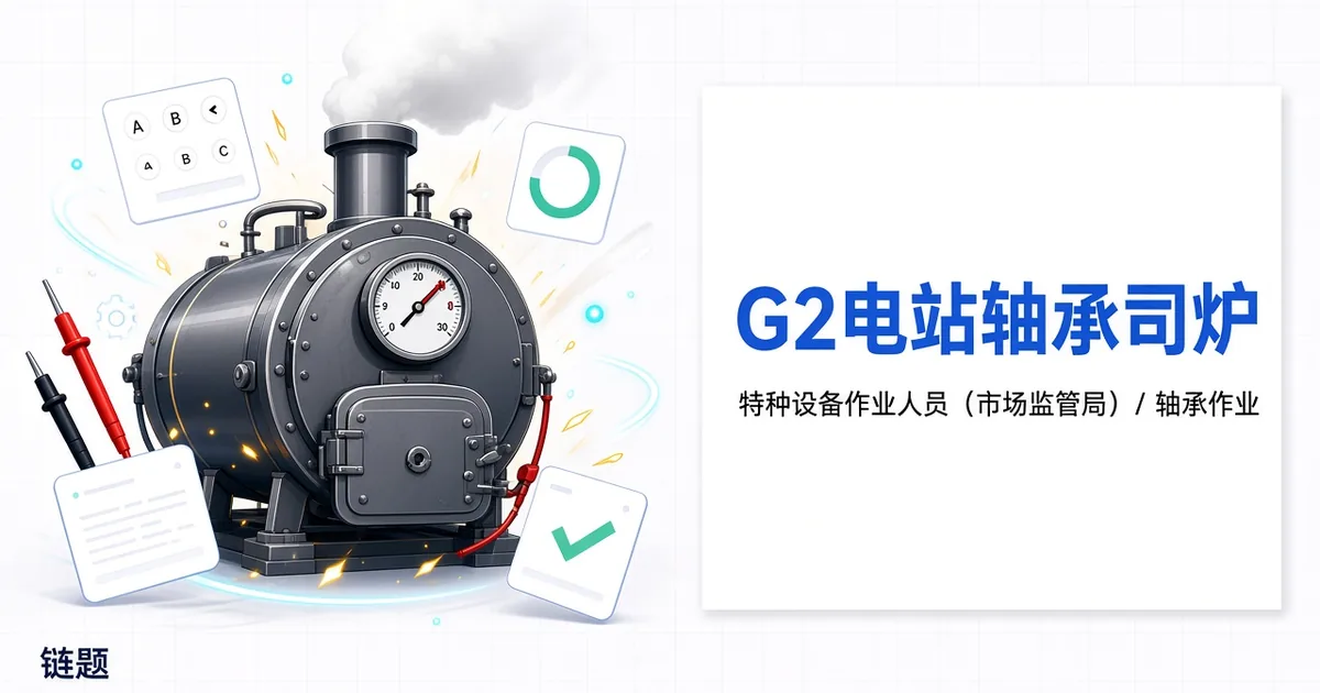 G2电站锅炉司炉题库封面