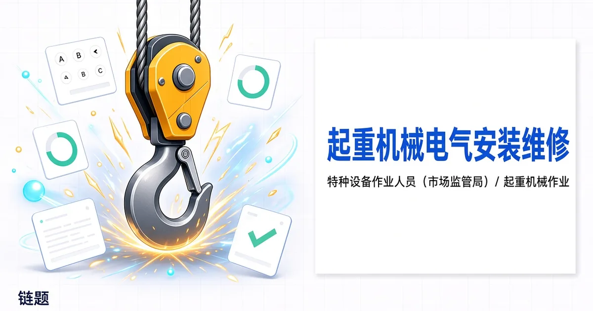 起重机械电气安装维修题库封面