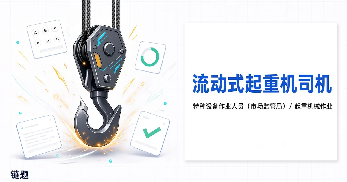 流动式起重机司机题库封面