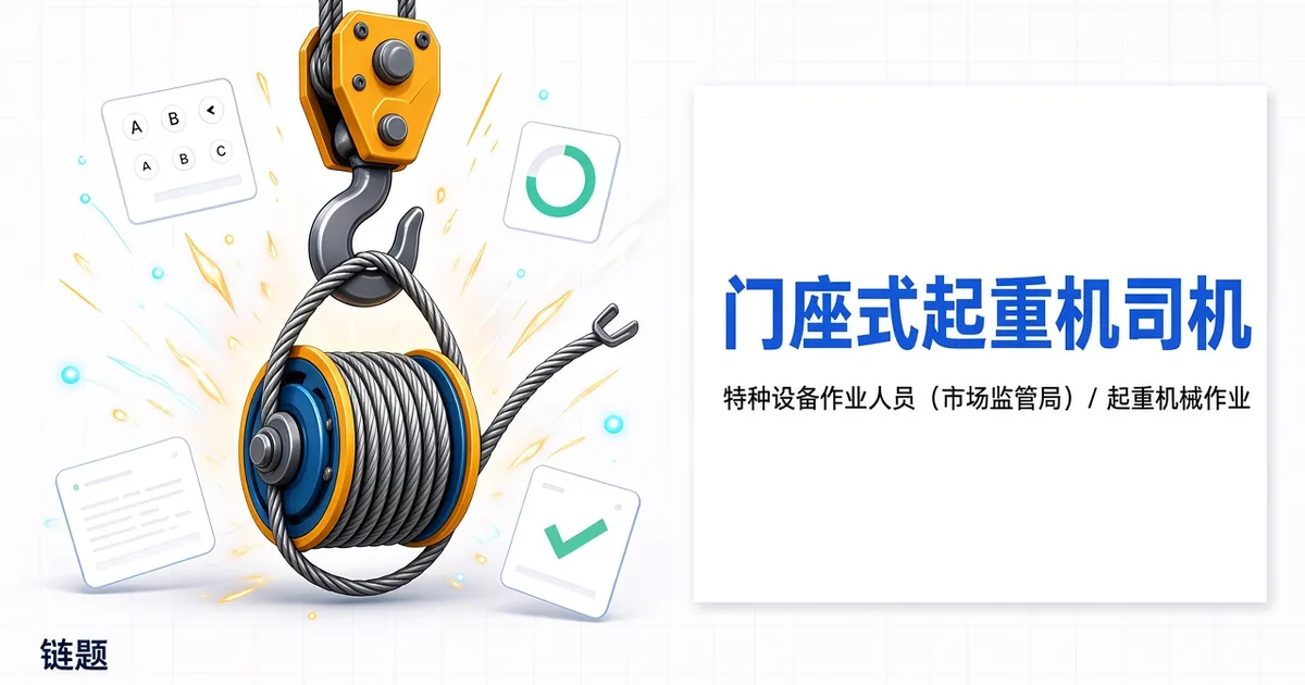 门座式起重机司机题库封面