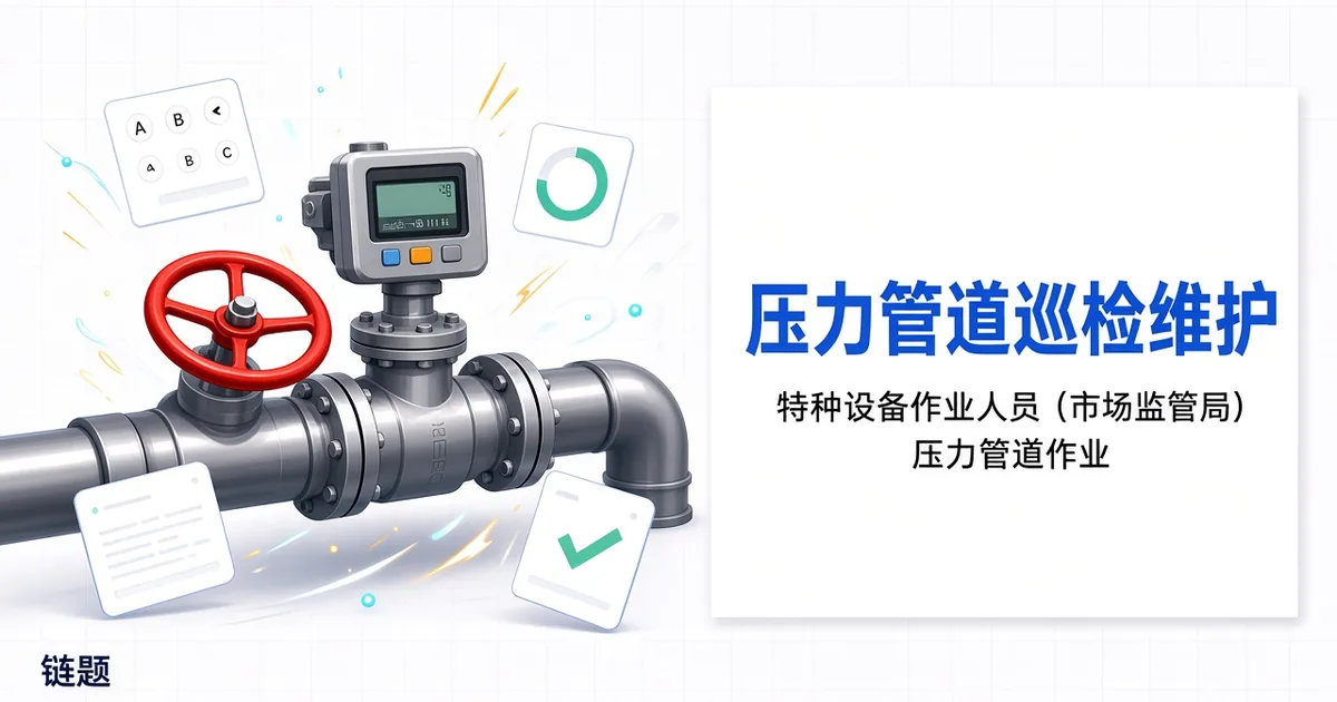压力管道巡检维护题库封面