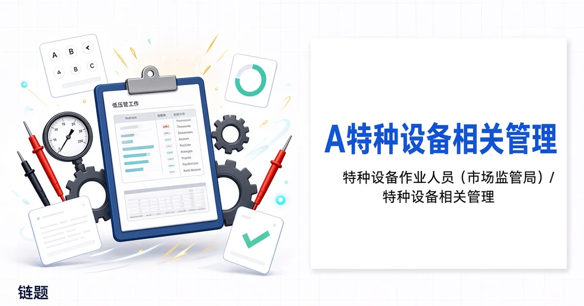 A特种设备相关管理题库封面