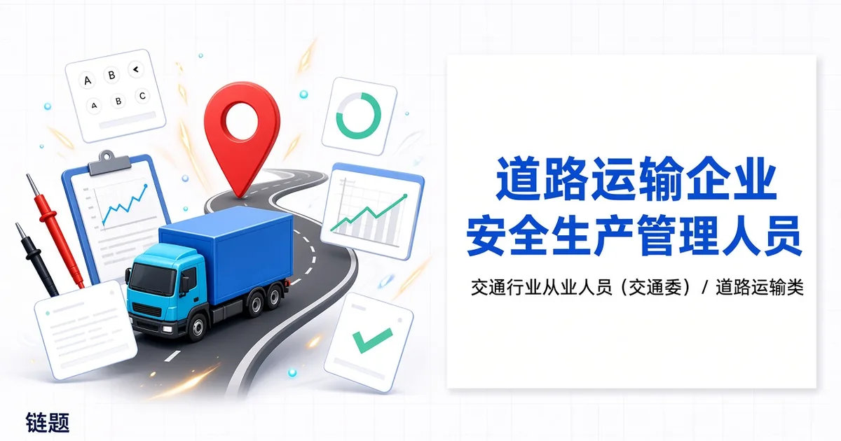 道路运输企业安全生产管理人员题库封面