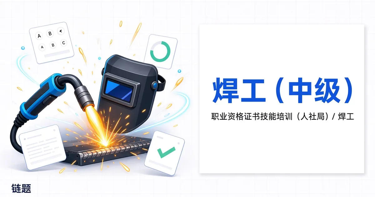 焊工（中级）题库封面