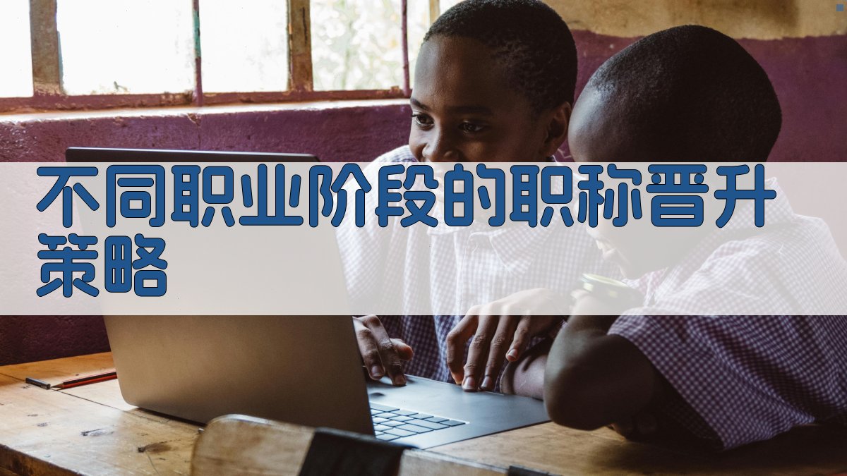 不同职业阶段的职称晋升策略 图2