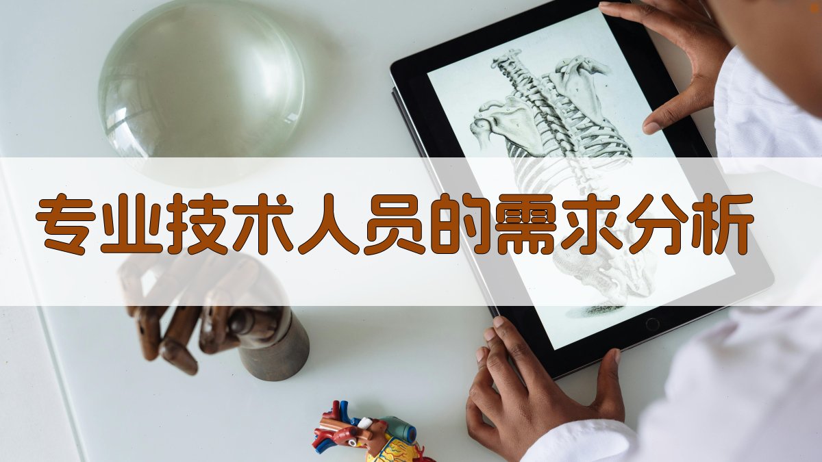 专业技术人员的需求分析 图3