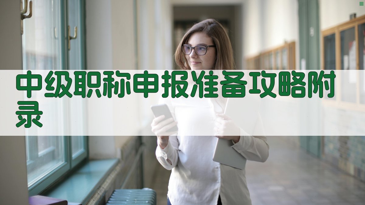 中级职称申报准备攻略 · 附录 图2