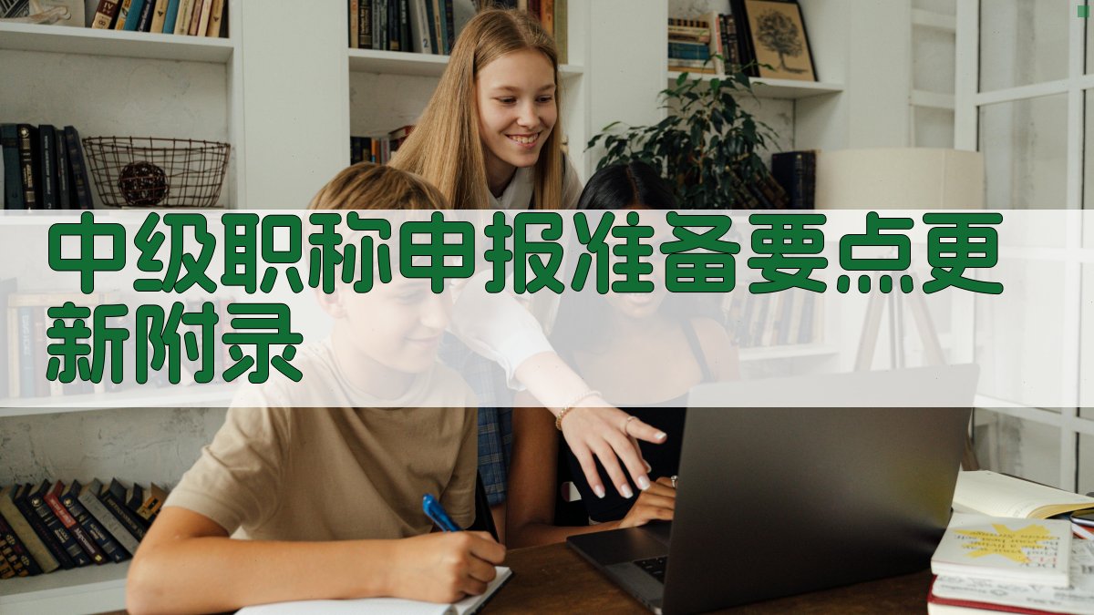 中级职称申报准备要点更新 · 附录 图5