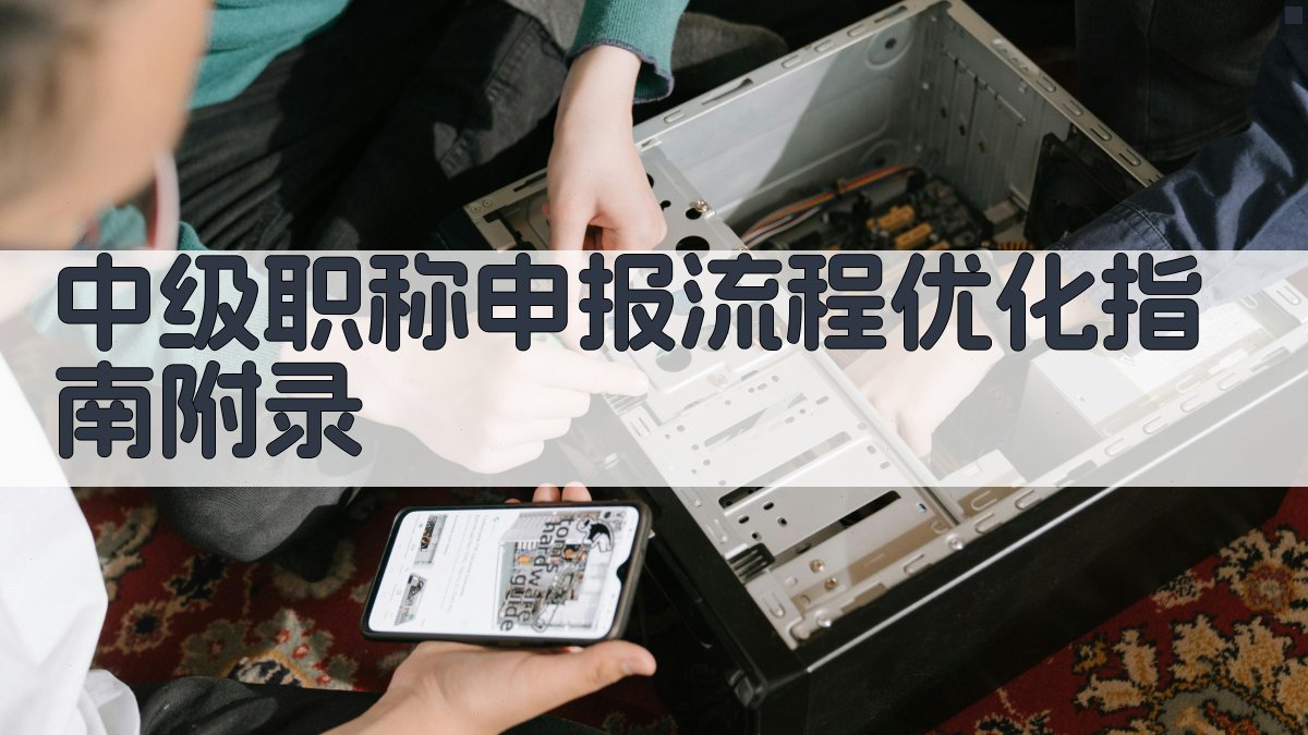中级职称申报流程优化指南 · 附录 图2
