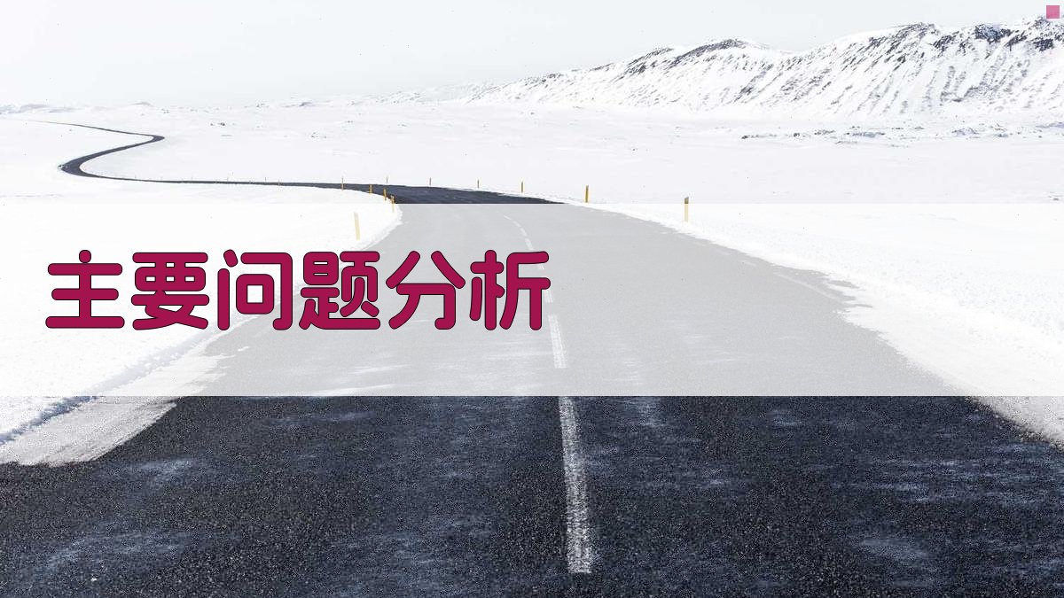 主要问题分析 图2