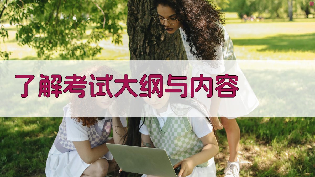 了解考试大纲与内容 图1