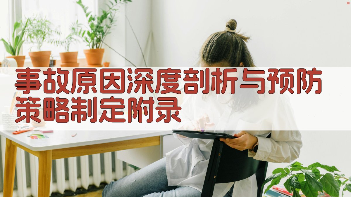 事故原因深度剖析与预防策略制定 · 附录 图3