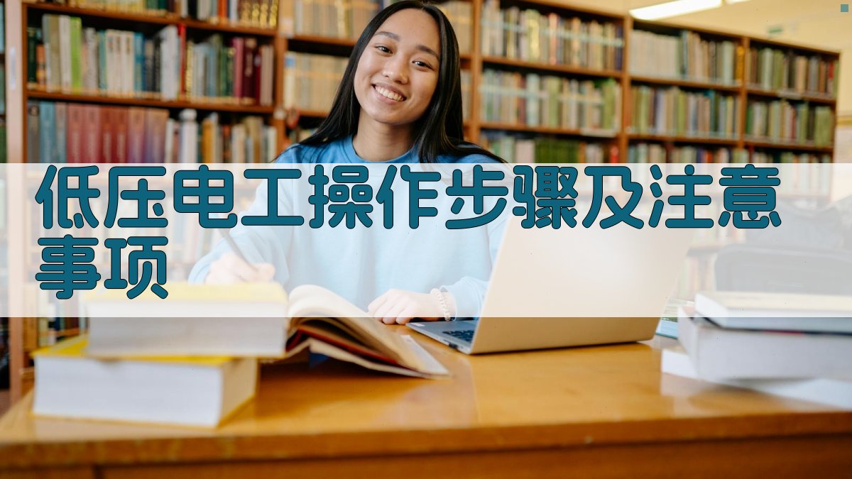 低压电工操作步骤及注意事项 图1
