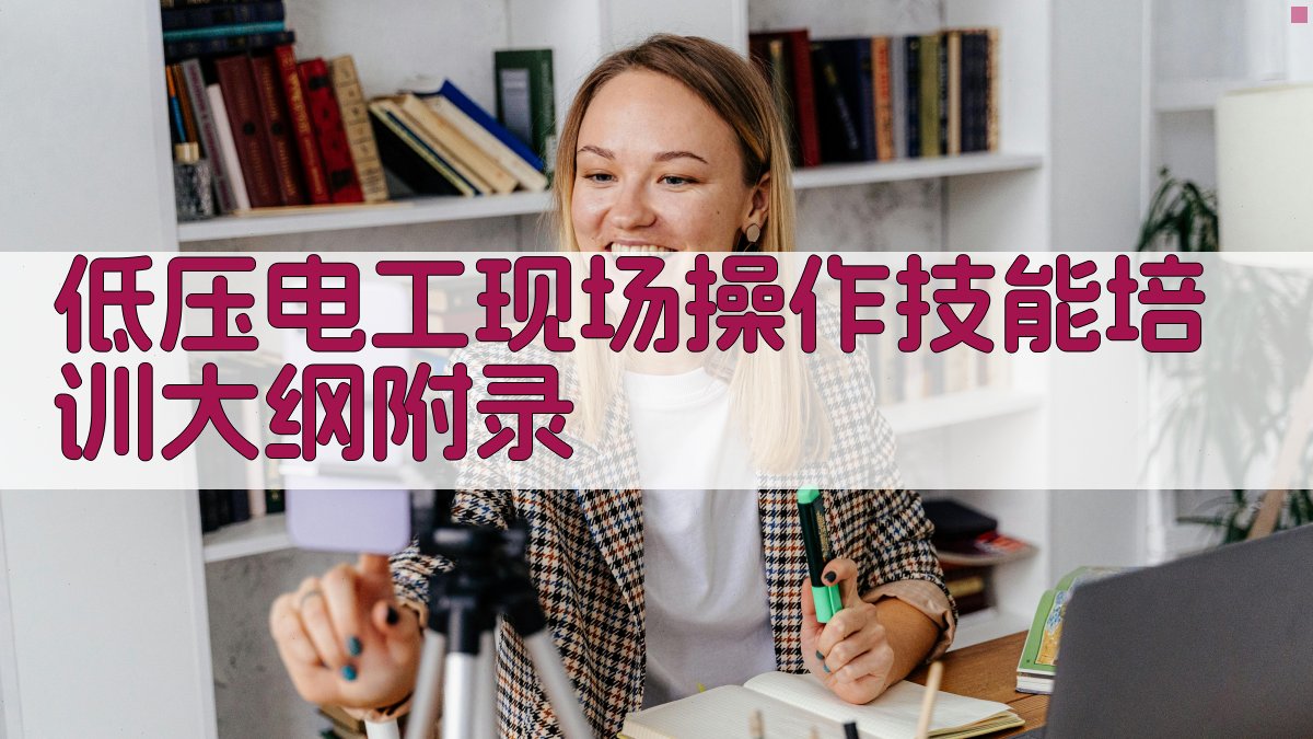 低压电工现场操作技能培训大纲 · 附录 图5