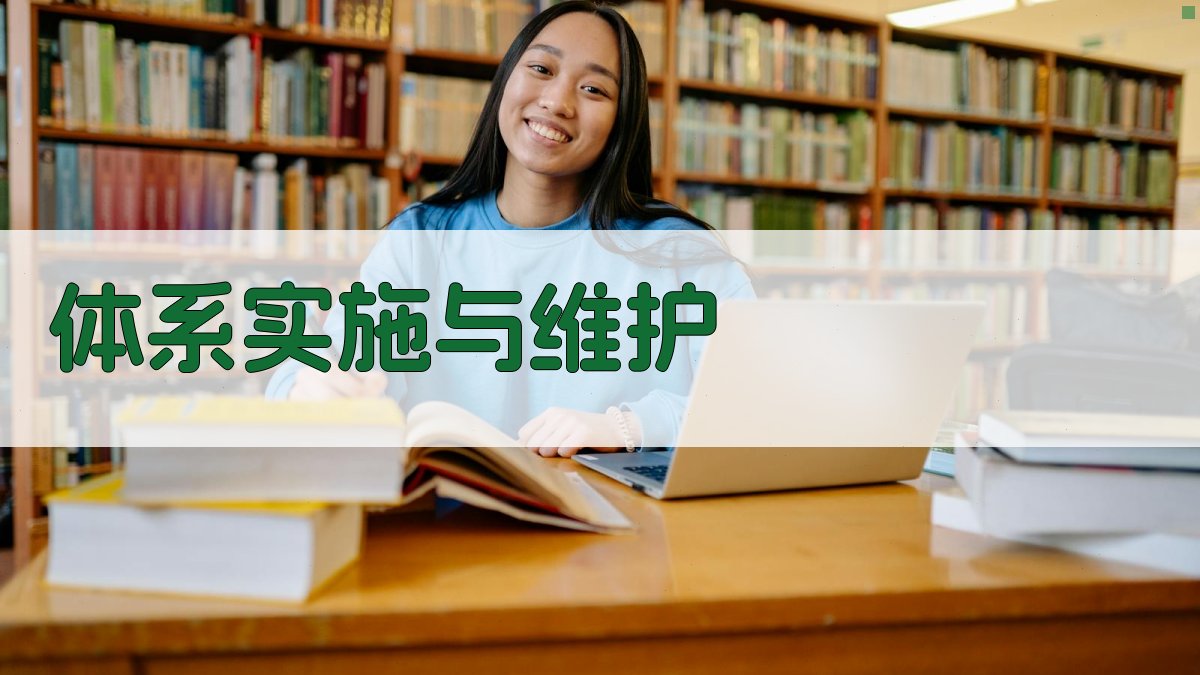 体系实施与维护 图3