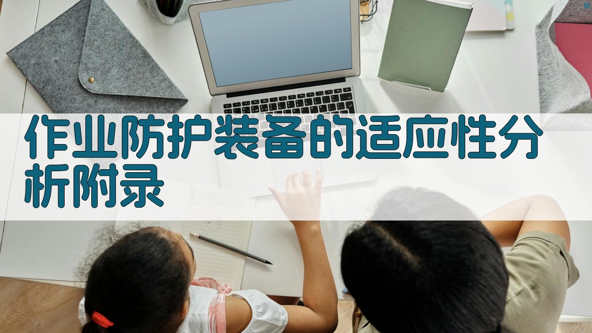 作业防护装备的适应性分析 · 附录 图4