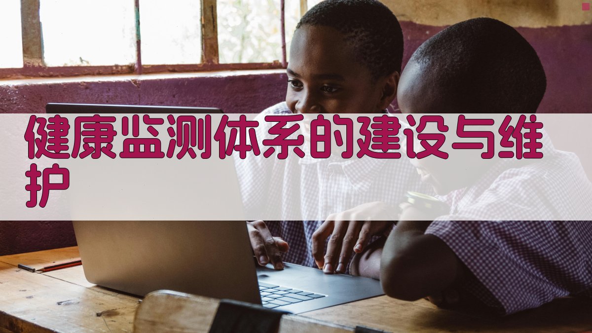 健康监测体系的建设与维护 图4