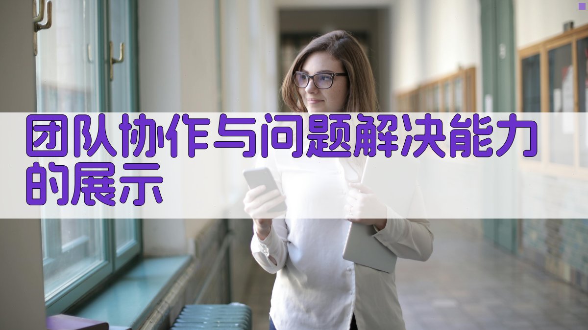团队协作与问题解决能力的展示 图2