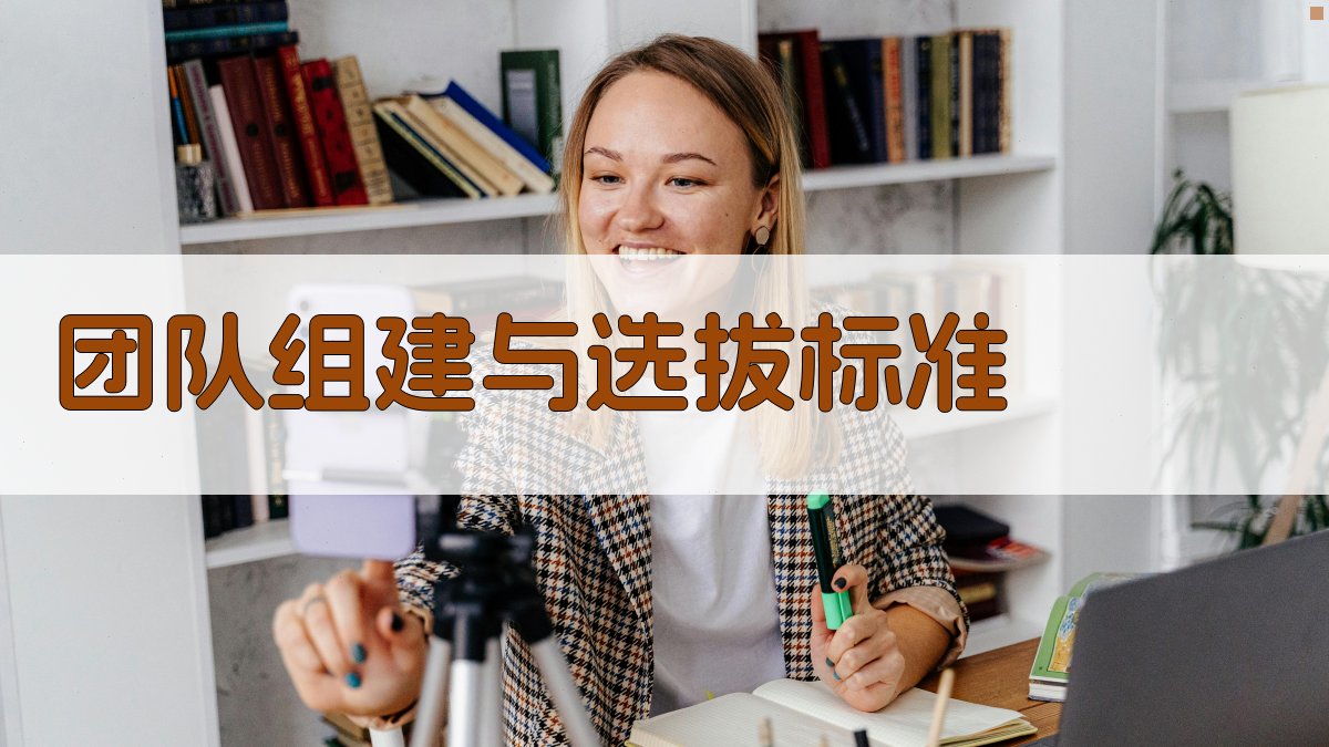 团队组建与选拔标准 图1